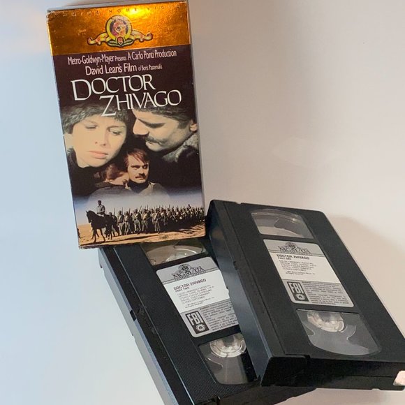 Vintage MGM VHS Doctor Zhivago Movie Video Collectible - Picture 2 of 5